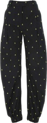 Rey High Waist Wide Leg Trousers-AA