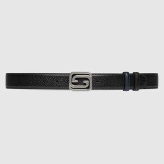 Reversible belt with squared Interlocking G-AD