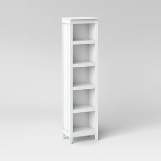 72 Carson Narrow 5 Shelf Bookcase