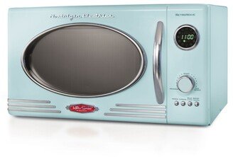 Nostalgia Retro Microwave Oven, 0.9 cube'