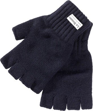 Wool Fingerless Gloves-AA