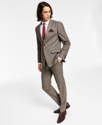 Mens Suit Separates Dress Shirt Tie Created For Macys