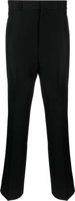 Stripe-Detail Cotton Tailored Trousers