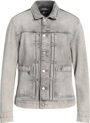 Denim Outerwear Grey-AE