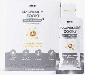 Yourzooki Zooki Magnesium Pineapple and Guava Supplement 30 Sachets