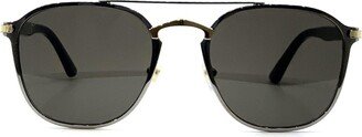 Square Frame Sunglasses-CK