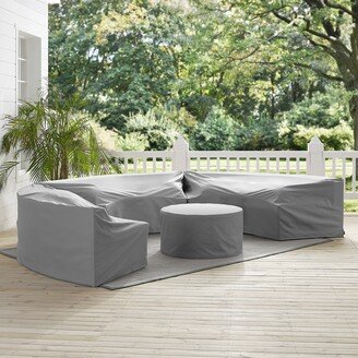 Crosley Furniture Catalina 4Pc Furniture Cover Set-AA