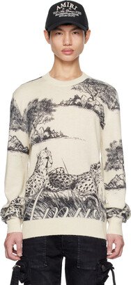 Beige Leopard Sweater