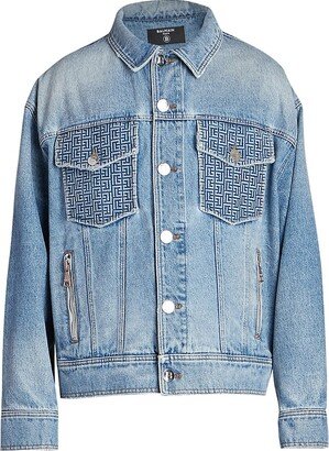 Monogram Denim Jacket-AA