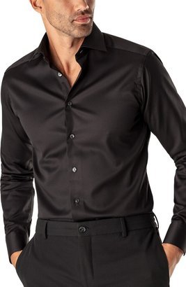 Slim Fit Twill Dress Shirt-AA