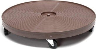 Devault (2400E) Plant Dolly, Espresso, 24-Inch