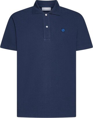 Fox Head Patch Short-Sleeved Polo Shirt