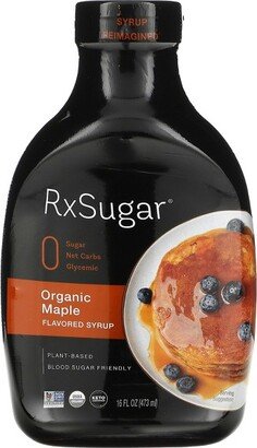 RxSugar Organic Maple Flavored Syrup, 16 fl oz (473 ml)