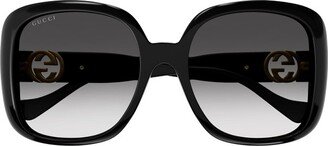 Square Frame Sunglasses-CA