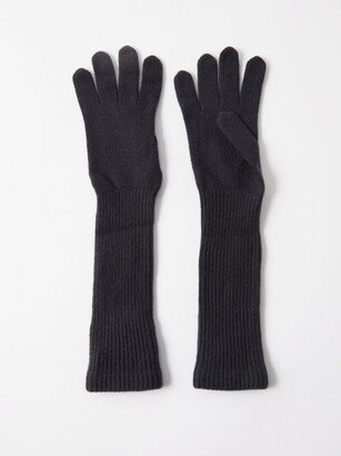 Whitewood Ribbed Cashmere Gloves