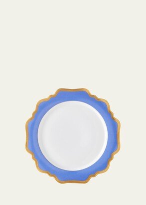 Indigo Rimmed Dinner Plate-AA