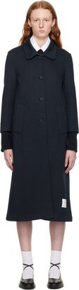 Navy Patch Coat