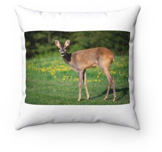 Roe Deer Pillow - Throw Custom Cover Gift Idea Room Decor