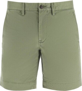 Knee-Length Chino Shorts-AA