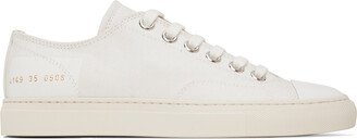 White Tournament Low Sneakers