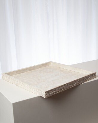 Chiseled Bone Large Tray