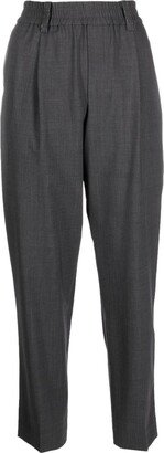 Tapered Virgin-Wool Trousers-AB