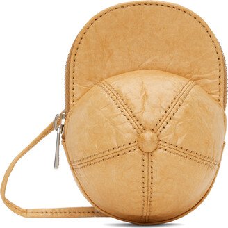 Beige Mini Cap Pouch