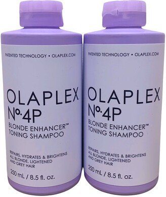 8.5Oz No.4P Blonde Toning Shampoo Pack Of 2