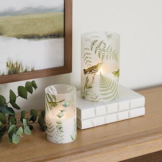 Printed Flameless Indoor Candle Large