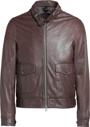 THE JACK LEATHERS Jacket Cocoa-AA