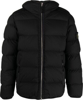 Seamless Tunnel Down-TC hooded jacket-AA