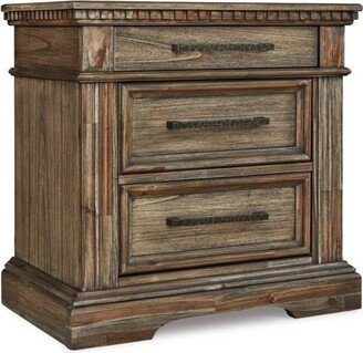 Markenburg Nightstand Brown/Beige