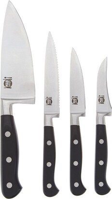 Mad Hungry 4 piece Forged Specialty Knife Set Model K46455 Black