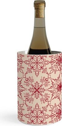 Pimlada Phuapradit Snowflake Pattern Red Wine Chiller