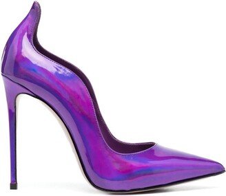 Ivy 115mm holographic-effect pumps