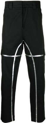 Panelled Tapered Trousers-AA