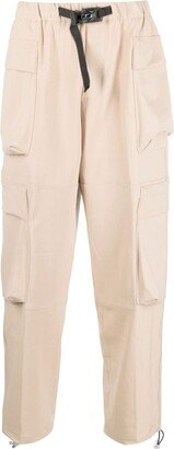 Bonsai Cargo-Pockets Tapered Trousers