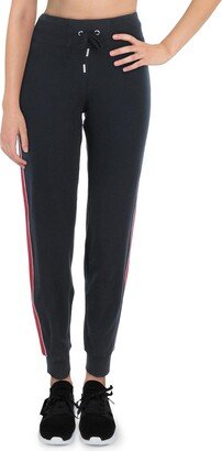 Womens Colorblock Fitness Jogger Pants