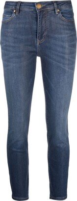 Mid-Rise Cropped Jeans-AT