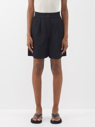 Taymount Silk-blend Bermuda Shorts