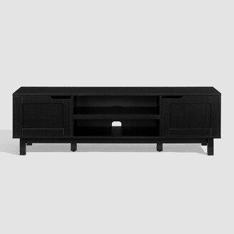 Modern Transitional 2 Door Storage TV Stand for TVs up to 65 - Saracina Home