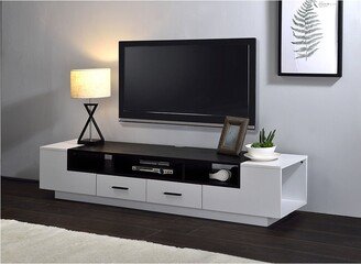 70 TV Stand, White