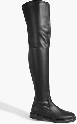 Belle faux leather over-the-knee boots