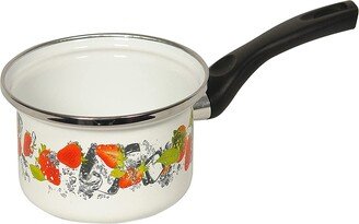Omelia 1.0L Es4410400-Sw Strawberry Cooking Stewpan, Enameled Home Stewpan