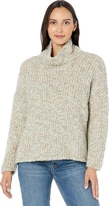 Turtleneck Pullover (Moon) Women's Clothing