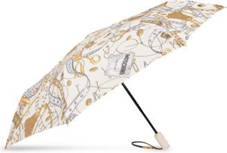 Umbrella With Logo Unisex - Cream