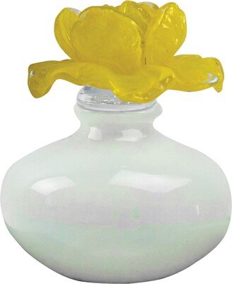 Yellow Rose Perfume Bottle