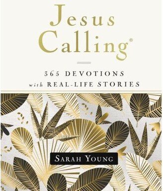 Barnes & Noble Jesus Calling, 365 Devotions with Real-Life Stories, Hardcover, with Full Scriptures by Sarah Young