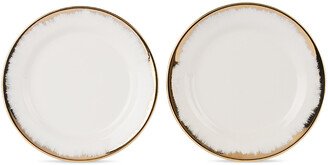 Gold Eclipse Dessert Plate Set