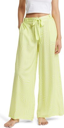 Wide Leg Satin Pajama Pants